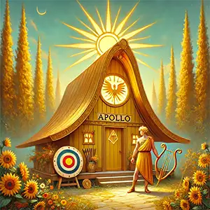 Apollo's Cabin at Camp Half-Blood