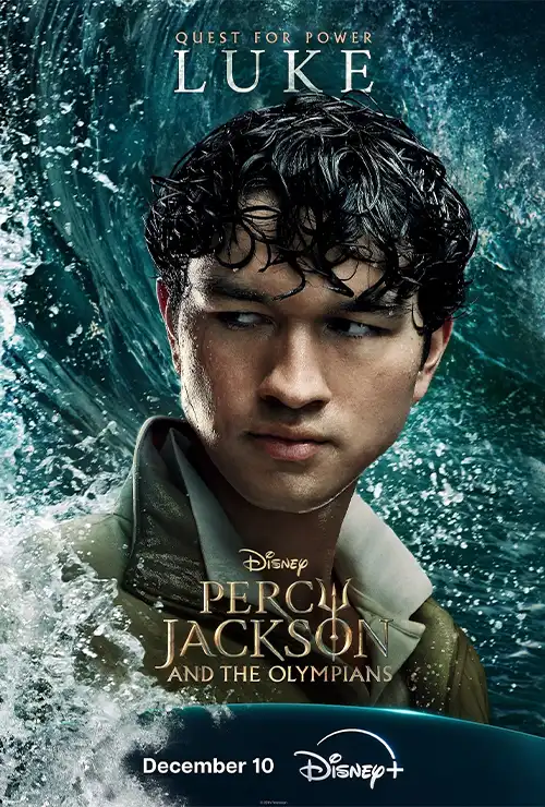 Charlie Bushnell as Luke Castellan, son of Hermes and antagonist, in Percy Jackson Season 2